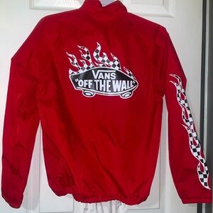 vans wind breaker